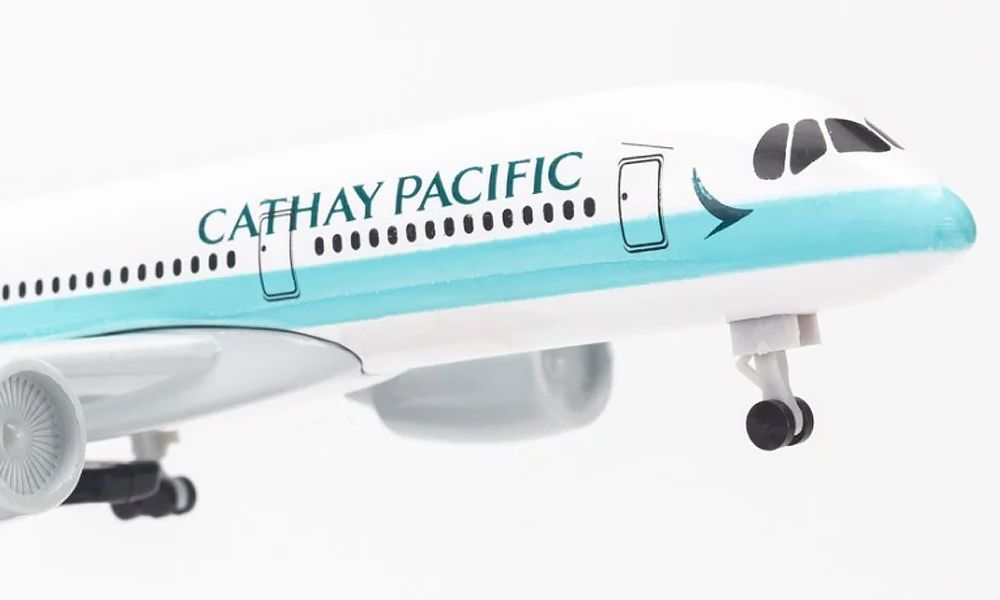 Mô hình Máy bay CathayPacific Airbus A350 16cm